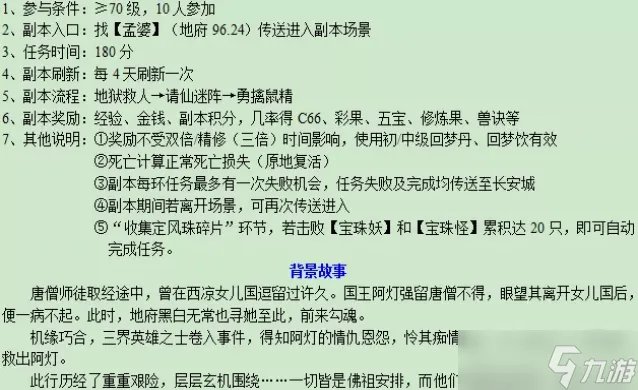 梦幻西游前世今生2副本攻略2023