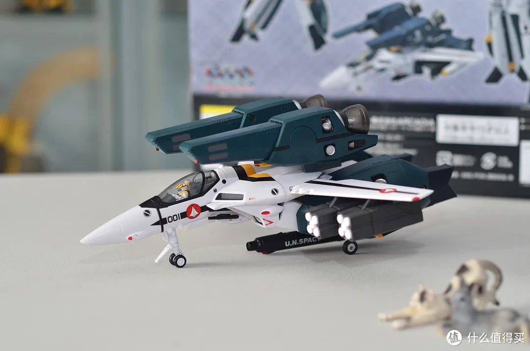 #本站首晒# ARCADIA 社超时空要塞 VF-1S 骷髅机 带SSP太空包