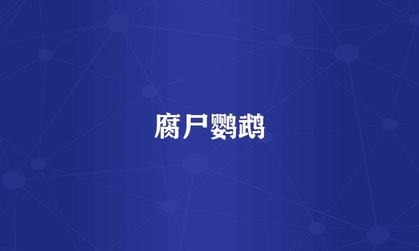 腐尸鹦鹉