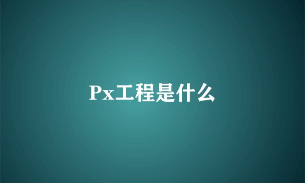 Px工程是什么