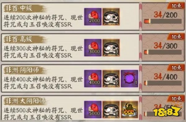 阴阳师怎么获得SSR式神 SSR式神获得的六种方法