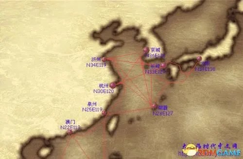 《大航海时代4HD》全城市位置与坐标一览