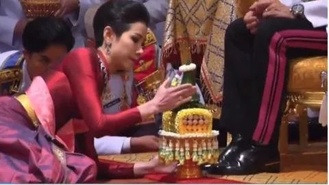 如何看待泰国国王为诗妮娜贵妃作画这件事呢?