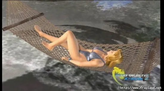 《死或生X2》清纯美女也跳钢管舞视频