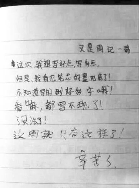 小学生神作文再现,请问小学生你为何这么优秀