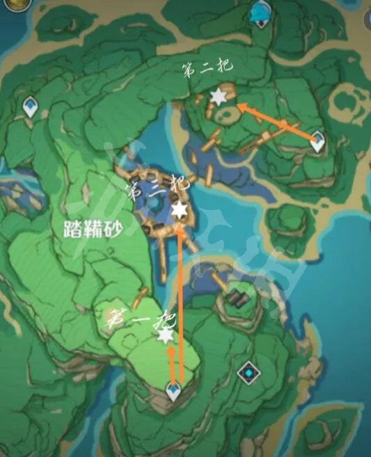 《原神》踏鞴砂三把钥匙位置在哪?踏鞴砂三把钥匙获得方法