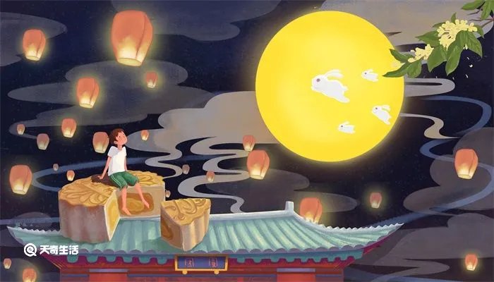 中秋节祝福语简短一句话