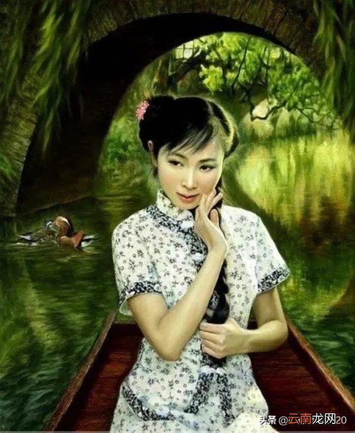 历代艺术家笔下的神女与山鬼 东方神女山鬼系列 油画欣赏