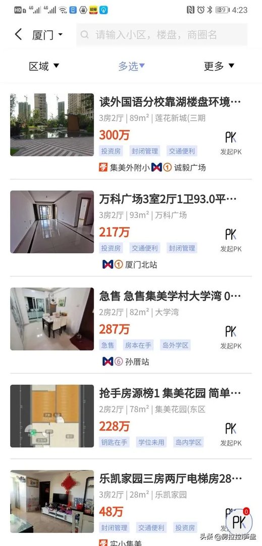 厦门哪里还有3万以下的房子？二手房也可以？