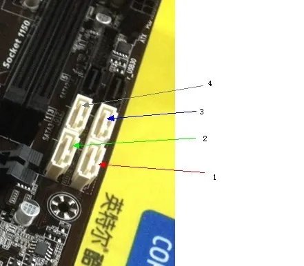 技嘉b75m d3v主板肿么装两个机械硬盘?