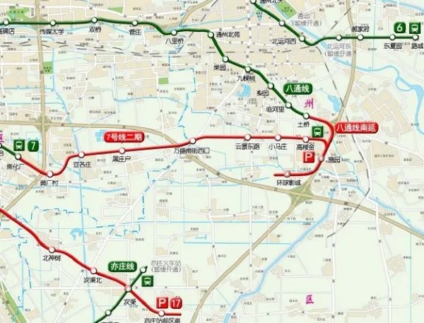 北京地铁未来线路图是什么?