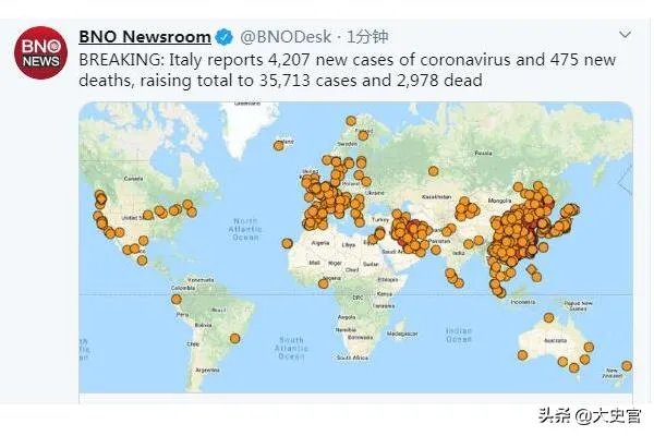 意大利3月19日单日新增病例4207例,为什么中国专家去了感觉没多少好转?
