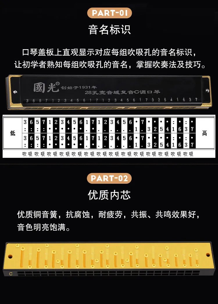 口琴价格表