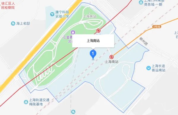 上海南站是火车站还是汽车站，在哪个位置