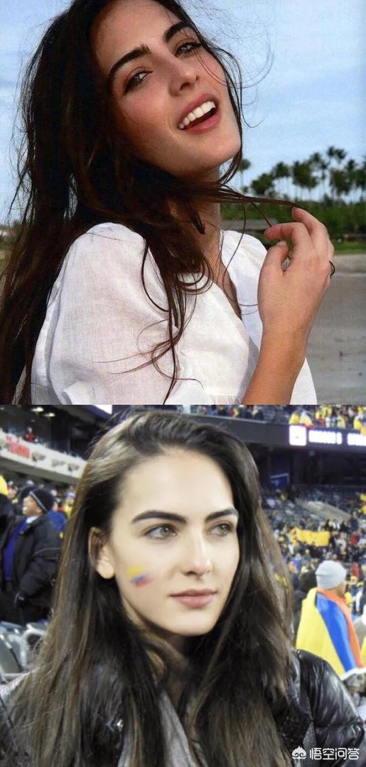 为什么哥伦比亚名模Daniela botero被评为本届2018世界杯第一美女?