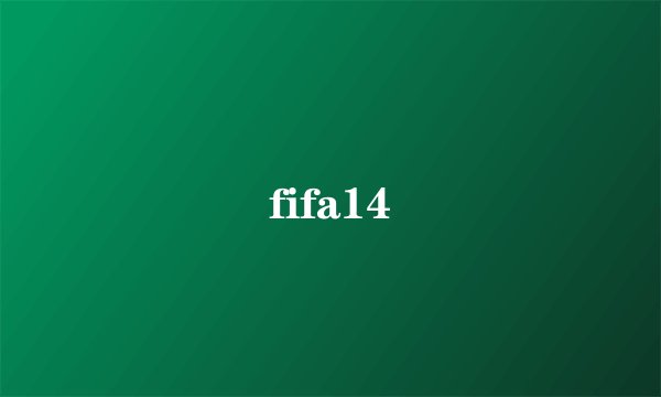 fifa14