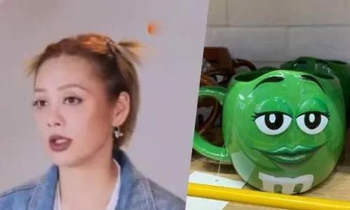 宁静自黑!如何看待宁静用和自己撞脸的杯子?